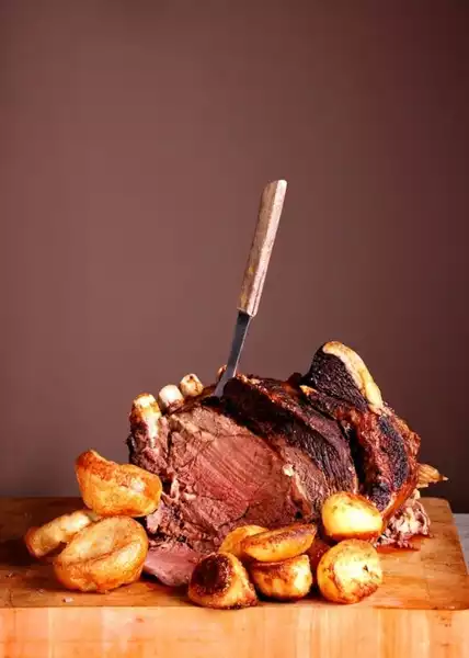 Nicholsons Butchers and Bakers, Park View Whitley Bay: Limousin on the bone, sourced inside 36 miles of Park View.